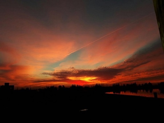 atardecer